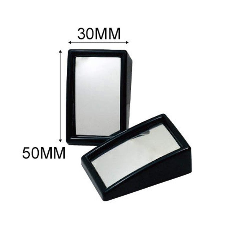 Hypersonic Blind Spot Mirror Convex Wide Angle Rear View Car Outside Universal Fit Stick Mirrors - Image 3